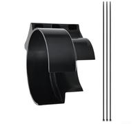 UV Resistant Pool Hose Support 15cm Smooth Finish(1PC) | Robust ABS plastic, UV resistant, smooth finish, 150mm length, prevents kinking and disconnects