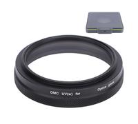 UV Resistant Protective Camera Lens HD Optical Glass Filter, AGC 0.5mm Aluminum Alloy, for X100VI, X100V, X100, Transmittance: 99%, with Dual HD Transmittance (Black)