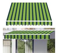 UV-Resistant Retractable Patio Canopy Replacement 4x Waterproof Polyester Cover for Outdoor Areas Garden Pergola and Doors - Enhance Your Outdoor Experience!