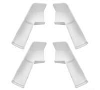 UV Resistant RV Gutter Spouts 3 Inch Drainage(White) | UV-stabilized material, all-weather protection, stops paint damage, 3-inch length, black finish