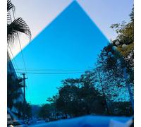 UV Resistant Transparent 2mm Polycarbonate Roof Panel - Waterproof Plastic Sheets for Greenhouse Canopy Window - Outdoor Use Blue 100x70 cm Durable & Lightweight