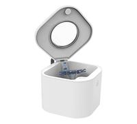 UV Retainer Case - UVC Cleaning Container for Storage of Mouth Guards, Overnight Care with Sterilisation Function, for Night Clips, Compact Bathroom