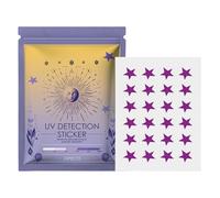 UV Stickers - Waterproof Sunscreen Reapply | 24 Sun Protection Patches Set | Personal Care Supplies | Sun Protection Reminder Stickers | Knowledge Sunburn | For Sunbathing Golf Beach Outdoor