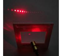 UV to IR Transmission Diffraction Grating for Optical Research, 50x50mm Glass Grating, 0.04mm Pitch, Suitable for Single and Double Slit Experiments (0.02mm)