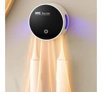UV Toothbrush Sterilizer - Rechargeable Wall Mounted Toothbrush Holder for Bathroom, Cleaning and Air Drying, Travel Toothbrush Cleaner Case & Toothbrush Covers for Home & RV