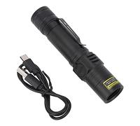 UV Torch Flashlight Black Light,LED UV Black Light Flashlight 365nm Rechargeable Energy Saving Portable UV Blacklight Detector for Finding Scorpions, Cat Ringworm, Stains, Curing Resin