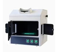 UV Ultraviolet Analyzer - Lab Fluorescence Detector with 254nm/365nm Wavelength and Dark Box with Observation Window for Product Testing
