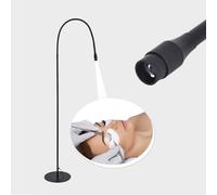UV White Light for Eyelash Extensions - UV Light with Foot Pedal - for Lash Artists, Nail Tech-Essential to Cure UV Eyelash Extension Glue | Adjustable Spot Size (Black)