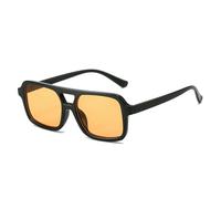 UV400 Protection Square Sunglasses Double Bridge Frameless PC Lightweight Minimalist Style Multiple Shades Women Present