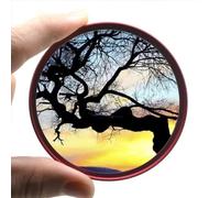 UV滤光镜头49mm 52mm 55mm 58mm 62mm 67mm 72mm 77mm适用于单反相机 optical (Size : 58mm, Color : Red Frame UV)