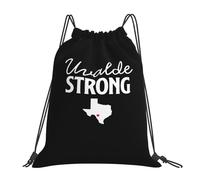 Uvalde Strong Pray Texas End Violence Now Unisex Pe Bag Lightweight Swimming Bags Large Drawstring Backpack For Holidays Swim Travel