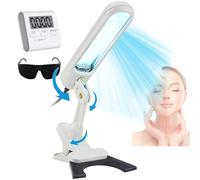 UVB Phototherapy Lamp - Clip-On Home Treatment Light with Timer, 48cm² Coverage, Includes Goggles, Safe & Easy Portable Design