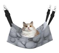 UVBDF 3d Marble Cat Hammock For Hanging Pet Hammock Bed Adjustable,Puppy,Rabbits,Small Animals