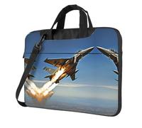 UVBDF Aircraft Fighter Jets Print Minimalist Laptop Bag Simple Lightweight Portable Shoulder Bag For Men Birthday Gift
