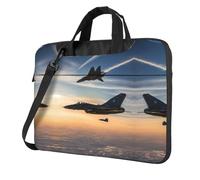 UVBDF Aircraft Fighter Jets Print Minimalist Laptop Bag Simple Lightweight Portable Shoulder Bag For Men Birthday Gift