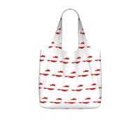 UVBDF Austrian Flag Map Print Grocery Tote Reusable Packable Bag 25l Polyester Washable Travel Holiday Carryall