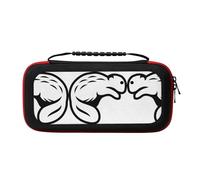 UVBDF Black Beaver Carrying Storage Case for Switch,Large Switch Cases,with 20 Game Cards for Switch Controller