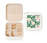 UVBDF Cactus 3 Printing Personalized Jewelry Box,Travel Cases,Luxury Case Jewelry Case,Valentine Gift,Wedding Favors