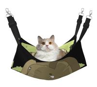 UVBDF Cute Cartoon Elephant Cat Hammock For Hanging Pet Hammock Bed Adjustable,Puppy,Rabbits,Small Animals