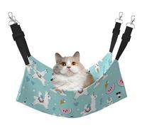 UVBDF Cute Llama Cat Hammock For Hanging Pet Hammock Bed Adjustable,Puppy,Rabbits,Small Animals
