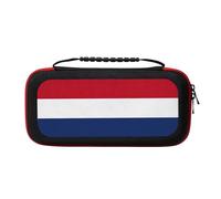 UVBDF Dutch Flag Carrying Storage Case for Switch,Large Switch Cases,with 20 Game Cards for Switch Controller
