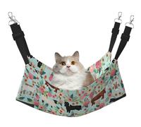 UVBDF Farm Animal Cat Hammock For Hanging Pet Hammock Bed Adjustable,Puppy,Rabbits,Small Animals