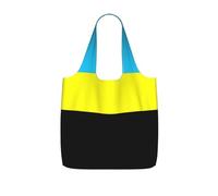 UVBDF Flag Of The Sultanate Of Burongan Print Grocery Tote Reusable Packable Bag 25l Polyester Washable Travel Holiday Carryall