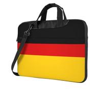 UVBDF German Flag Print Minimalist Laptop Bag Simple Lightweight Portable Shoulder Bag For Men Birthday Gift
