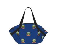 UVBDF Idaho state flag 2-in-1 Camping Blanket Tote, Waterproof Stylish Printed Outdoor Bag for Beach Park and Picnic
