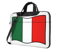 UVBDF Italian Flag Green White Red Print Minimalist Laptop Bag Simple Lightweight Portable Shoulder Bag For Men Birthday Gift