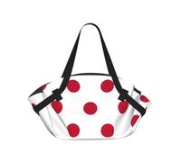 UVBDF Japanese flag 2-in-1 Camping Blanket Tote, Waterproof Stylish Printed Outdoor Bag for Beach Park and Picnic