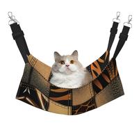 UVBDF Jeans Denim Patchwork Cat Hammock For Hanging Pet Hammock Bed Adjustable,Puppy,Rabbits,Small Animals