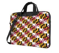 UVBDF Maryland State Flag Print Minimalist Laptop Bag Simple Lightweight Portable Shoulder Bag For Men Birthday Gift