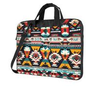UVBDF Native American Pattern Print Minimalist Laptop Bag Simple Lightweight Portable Shoulder Bag For Men Birthday Gift