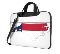 UVBDF North Carolina State Flag Map Print Minimalist Laptop Bag Simple Lightweight Portable Shoulder Bag For Men Birthday Gift