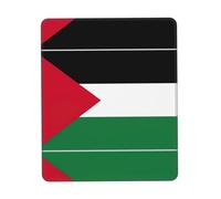 UVBDF Palestine Flag Anti-Fray Stitched Edges, Premium-Textured Surface, Non-Slip Rubber Base, Gaming Mouse Mat