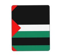 UVBDF Palestine Flag Anti-Fray Stitched Edges, Premium-Textured Surface, Non-Slip Rubber Base, Gaming Mouse Mat