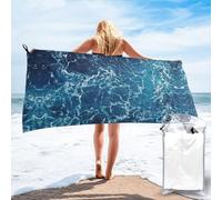 UVBDF Sea Seen From The Top Microfiber Sports Towel Quick Dry Towel,Soft Microfiber Camping Towel