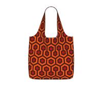 UVBDF Shining Overlook Print Grocery Tote Reusable Packable Bag 25l Polyester Washable Travel Holiday Carryall