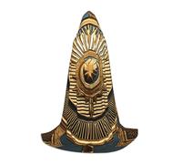 UVBDF Sun Old Egyptian Timeless Grace Renaissance Fair Outfit Hooded Cape For Teens Gothic Medieval Cosplay Costume Stage Theater