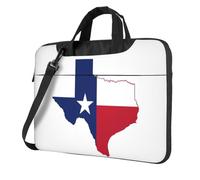 UVBDF Texas State Flag Map Print Minimalist Laptop Bag Simple Lightweight Portable Shoulder Bag For Men Birthday Gift