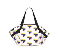 UVBDF Venezuela Flag Map 2-in-1 Camping Blanket Tote, Waterproof Stylish Printed Outdoor Bag for Beach Park and Picnic