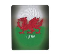 UVBDF Welsh Dragon Anti-Fray Stitched Edges, Premium-Textured Surface, Non-Slip Rubber Base, Gaming Mouse Mat