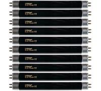 UVBrite® 10-Pack BLB-T5/4W F4 (150mm) F4T5 4 Watt Blacklight Bulb for UV Bank Note Money Checker