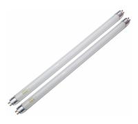 UVBrite 2-Pack BL-T5/8W 8W 368nm T5 UV Lamps for Fly Killers (G5 Base) 12in Replacement