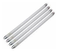 UVBrite 4-Pack BL-T5/8W 8W 368nm T5 UV Lamps for Fly Killers (G5 Base) 12in Replacement