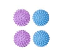 uvbws4PCS Laundry and Drying Machine Balls - Desiccant Balls - Drying Machine Laundry Balls - Reusable - Relieve Wrinkles - Soften and Fluffy Clothes