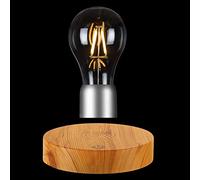 UVEHAS Levitating Light Bulb, Floating Rotating LED Bulb Lamp, Touch Control Magnetic Levitation Wireless Bulb Night Lights Desk Lamps for Home Office Decor