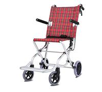 Uvency Wheelchair Transit Travel Chair-Old Man Folding Light Scooter Portable Easy Travel Household Small Elderly Disabled Trolley/a/40 * 94 * 90Cm