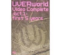 UVERWORLD VIDEO COMPLETE-ACT.1-FIRST 5 YEARS(regular ed.)
